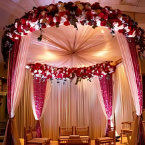 Floral Theme Mandap