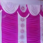 Red Velvet Tent Cloth"