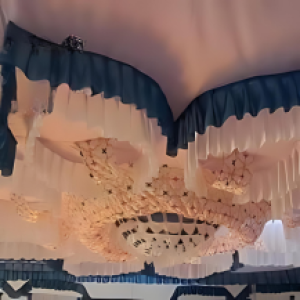 Golden Brocade Tent Cloth
