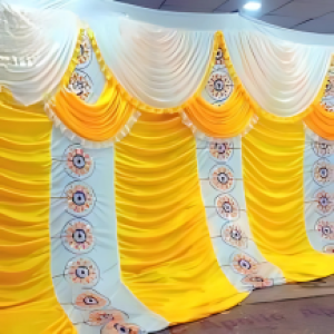 Ganpati Makar Golden Crown Set