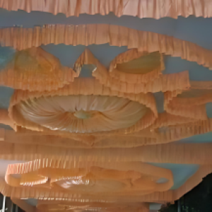 Ganpati Throne Backdrop 2025